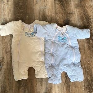 Two Baby Merlin’s Magic Sleepsuit Size Large (6-9 months)